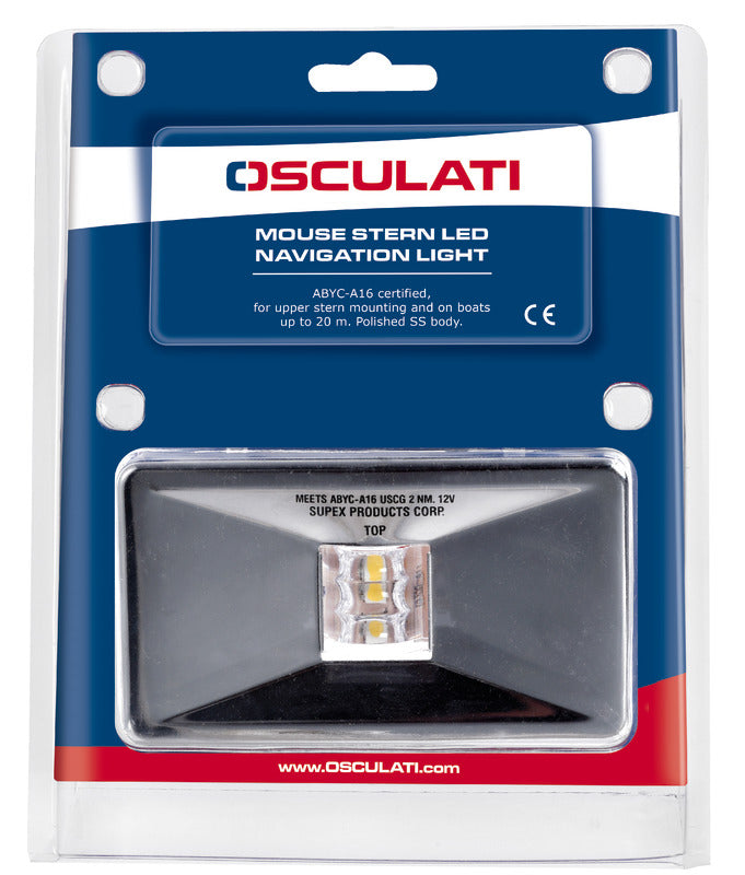 Fanale tondo Mouse Stern corpo inox