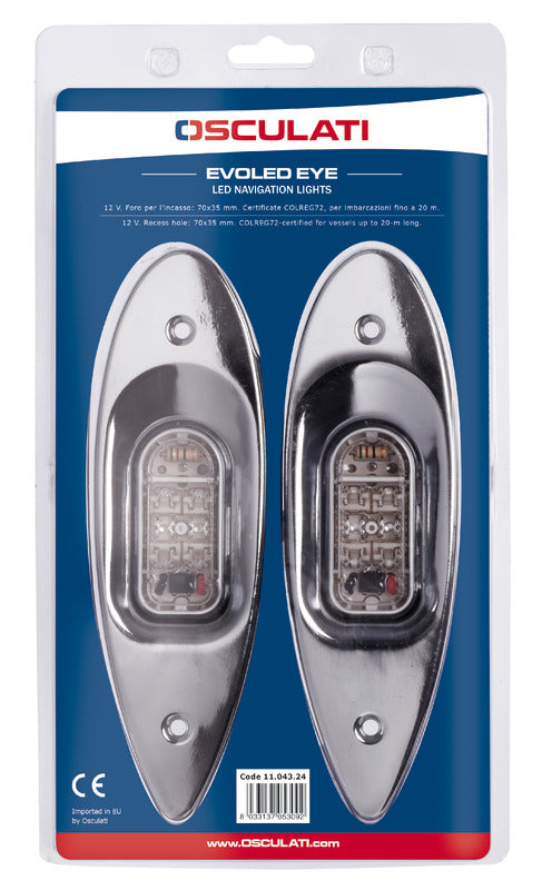 Fanali di via Evoled Eye rosso/verde