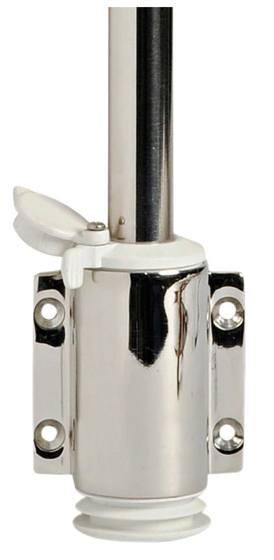 Asta led 60 cm estraibile fanale inox