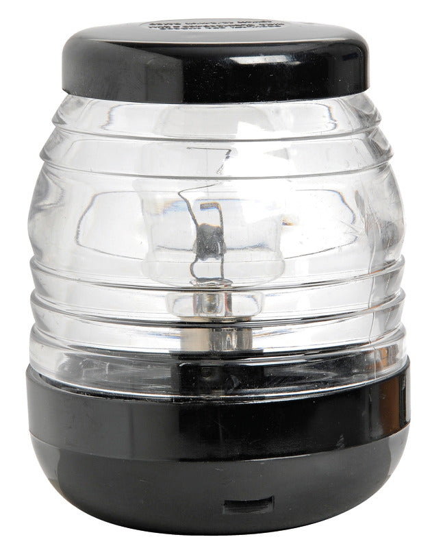 Fanale testa albero bianco/nero 360° 24 V
