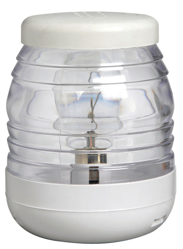 Fanale testa albero bianco/bianco 360° 24 V