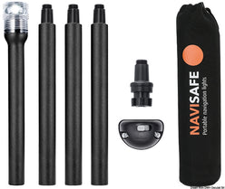 Kit fissaggio Navisafe + asta + luce 360°