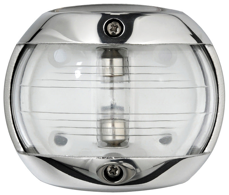 Fanale Compact 12 inox prua bianco