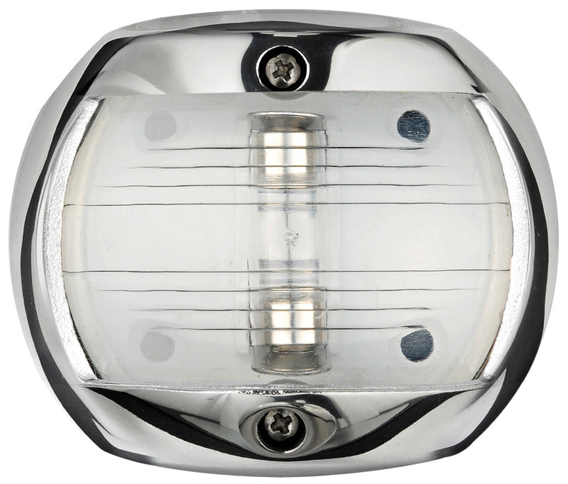 Fanale Compact 12 inox poppa bianco