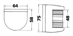 Lampadina siluro 12 V 10 W