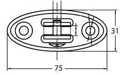 SUPPORTO A FORCELLA SNODATO 180°