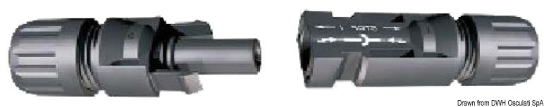 Connettori IP67 M + F Enecom per pannelli solari