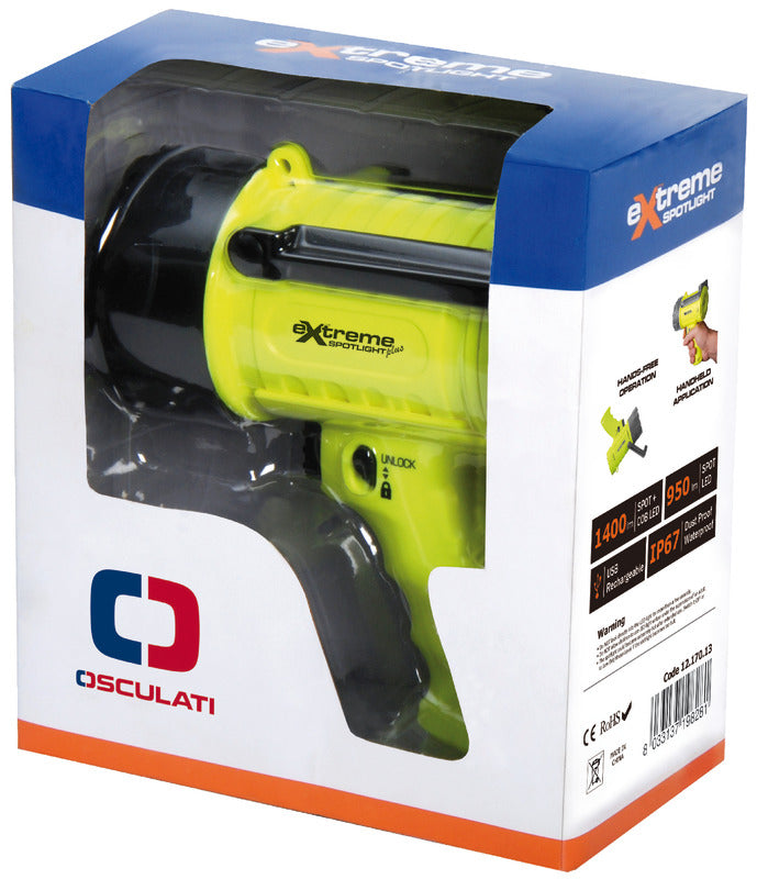 Torcia Led impermeabile Extreme Plus ricaricabile