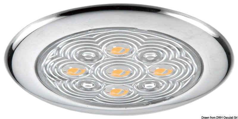 Plafoniera 5 LED luce bianca