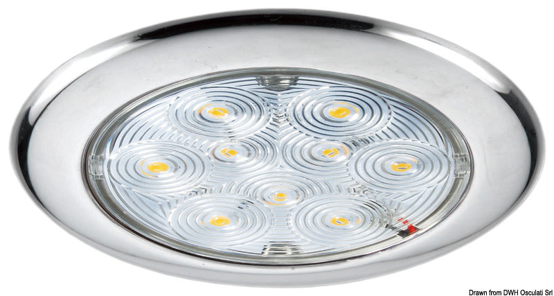Plafoniera 9 LED luce bianca