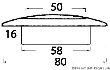 Plafoniera stagna LED bianca