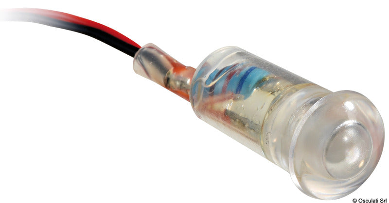 Luce di cortesia segnapassi bianca