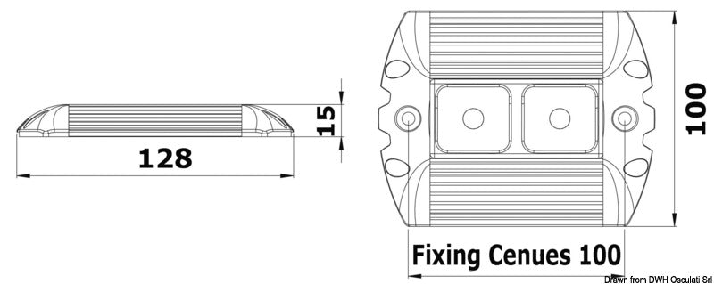Plafoniera Microlux 2 LED HD