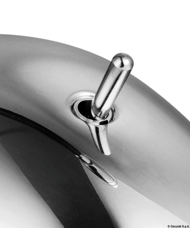 Faretto 3 W rivestito in pelle marrone