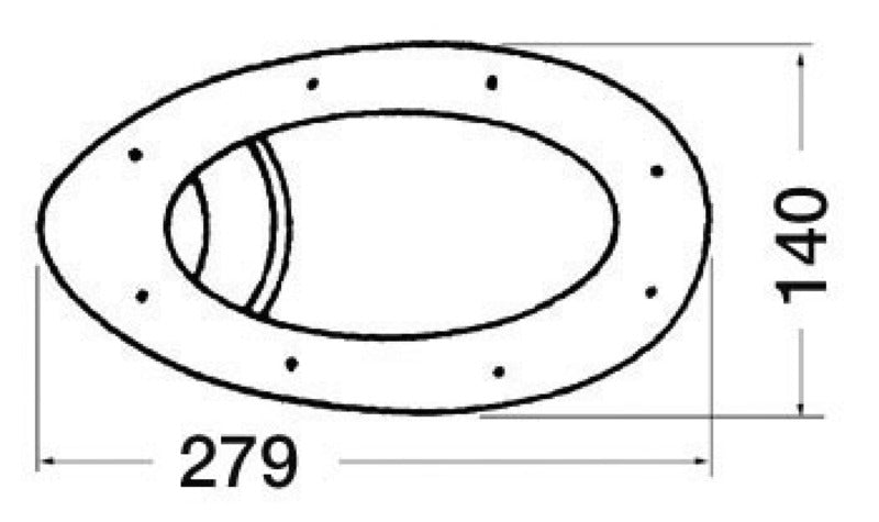 Coppia fari da murata incasso 24 V