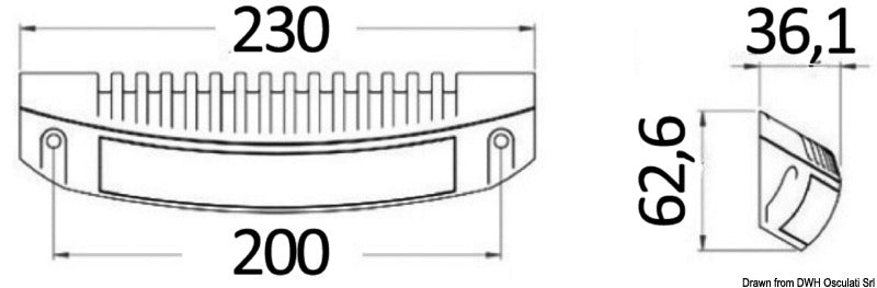 Faretto a 5 LED bianchi