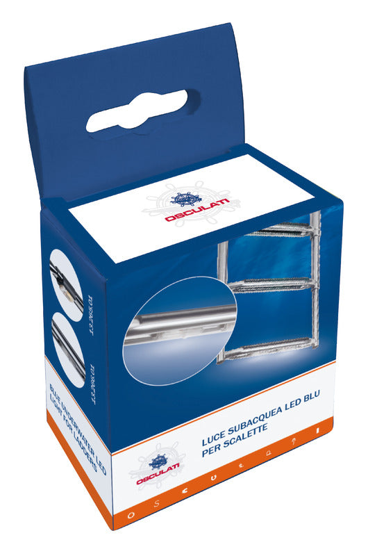 Luce per scaletta gradino doppio XL 57 mm 2 pz