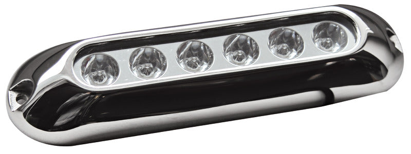Faro subacqueo 6 LED blu