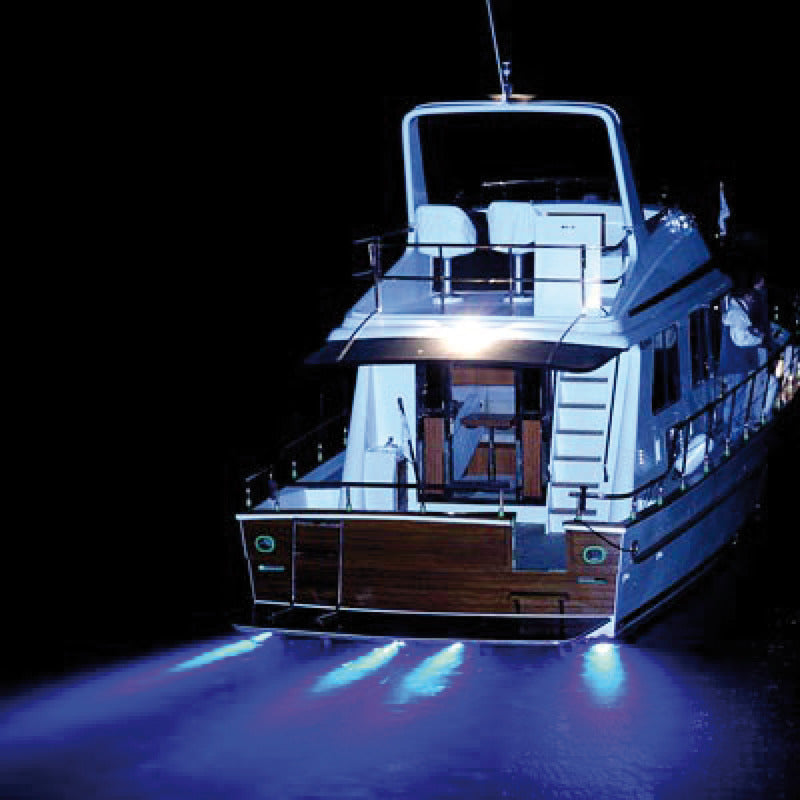 Faretto a 4 LED subacqueo RGBW