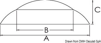 Plafoniera inox 5 12 V 20 W