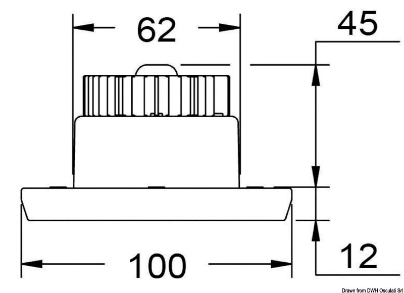 Plafoniera a LED Superyacht stagna