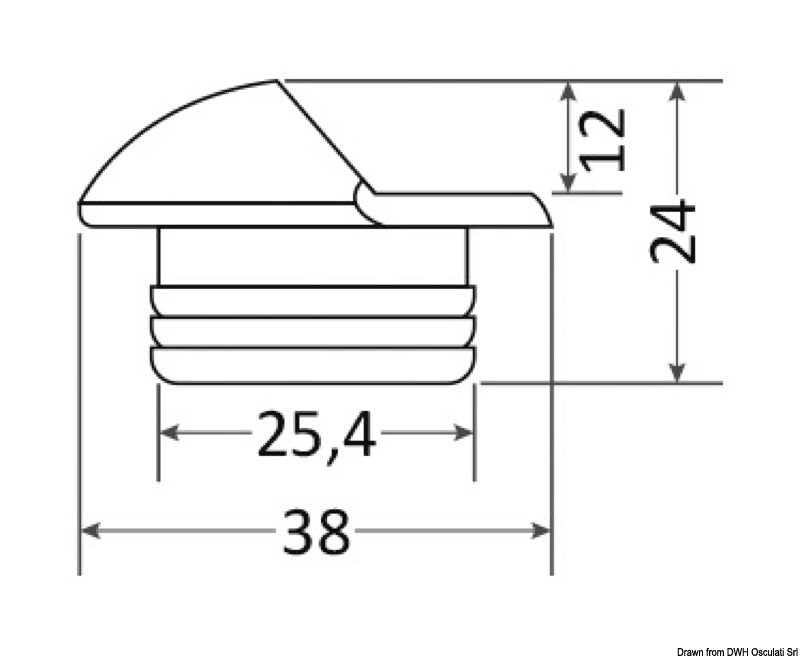 Luce ambientazione LED blu