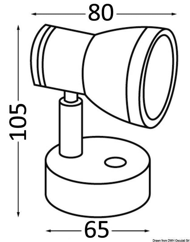 Faretto reading LED CREE