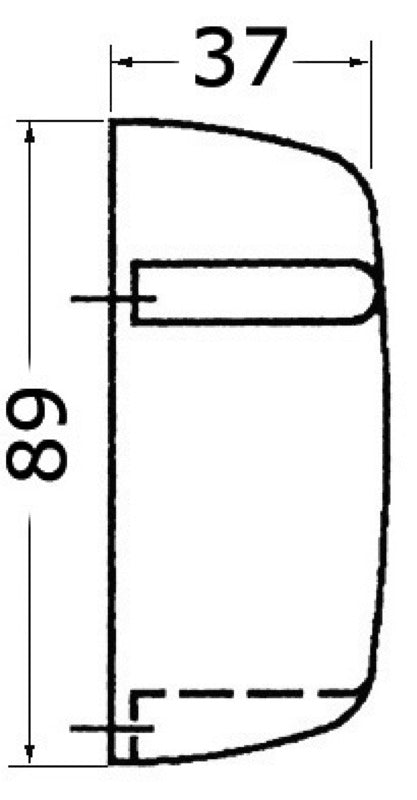 Courtesy Light esterna 12 V 10 W