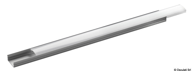 Profilo per strisce LED 1000 mm - 17,3X8,4 mm