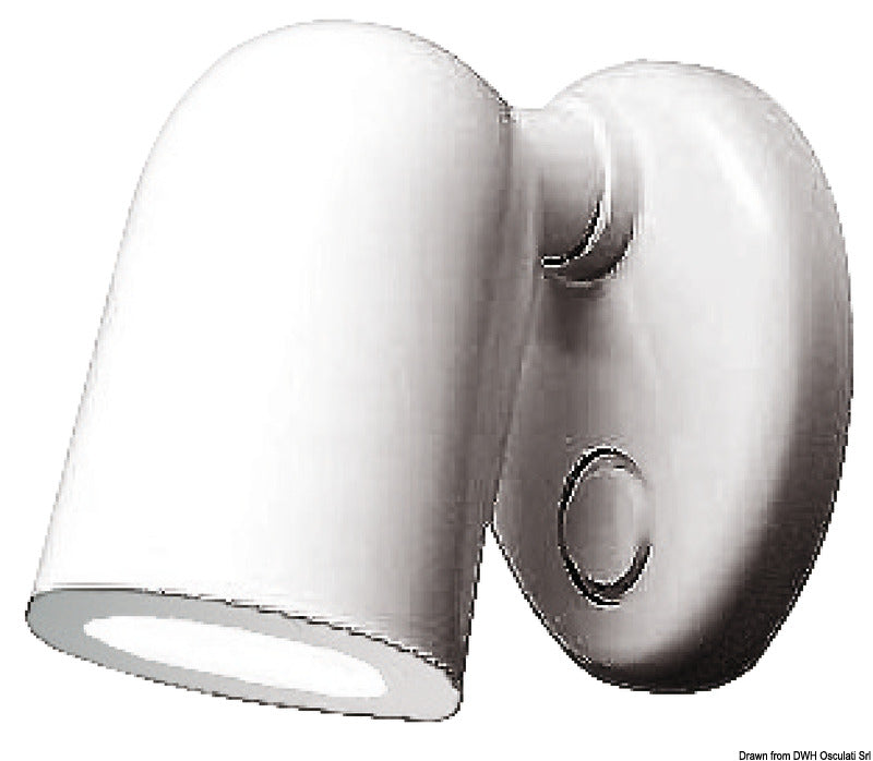 Applique Tube 10 LED ABS bianco