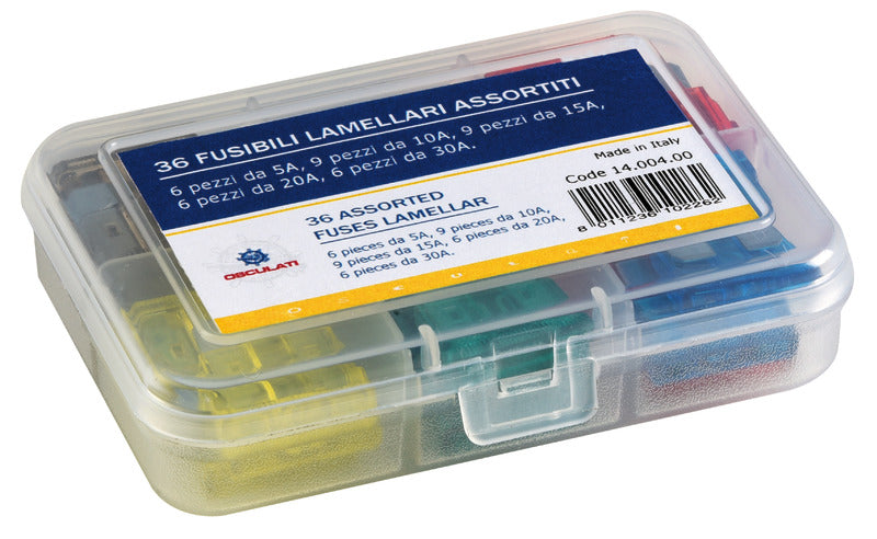 Assortimento fusibili lamellari