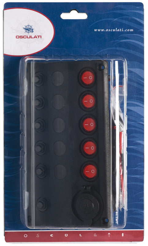 Pannello elettrico Wave 5+presa accendino