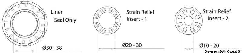 Passaparatia 10 cavi x max 7 mm