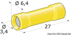 Spinotto giunzione femmina 2,5-6 mm²