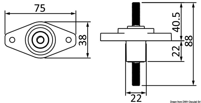 Nodo di derivazione/giunzione cavi Big rosso