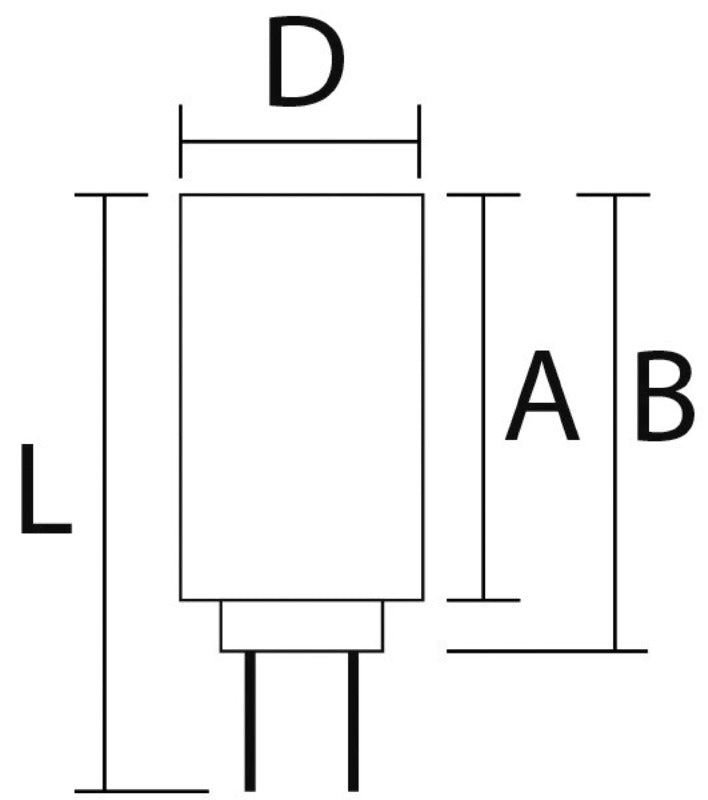 Lampadina LED 12/24 V G4 2,4 W 161 lm