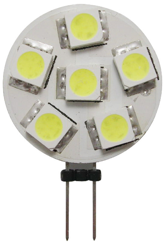 Lampadina 6 LED G4 Ø 24 mm attaco laterale