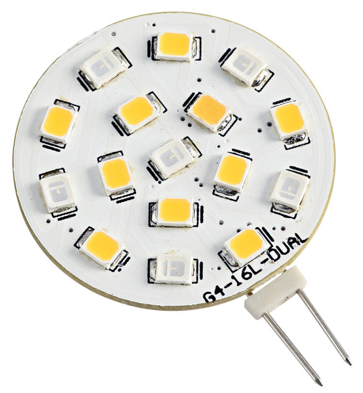 Lampadina LED SMD bianco rosso 24V