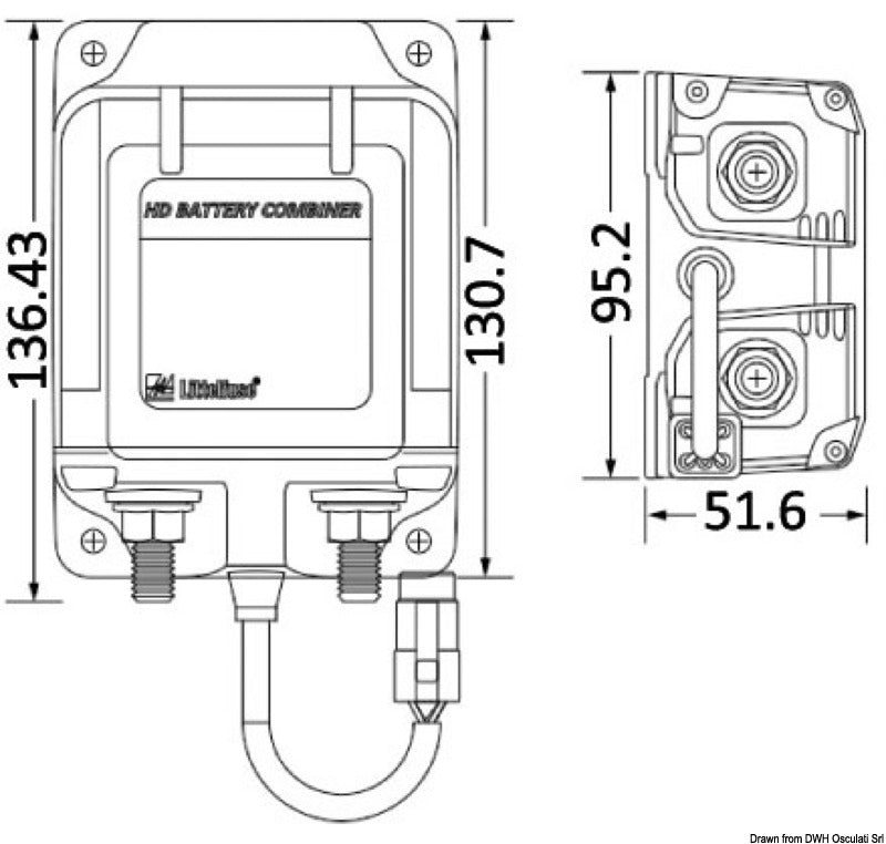 Relay automatico bistabile 12V LITTELFUSE