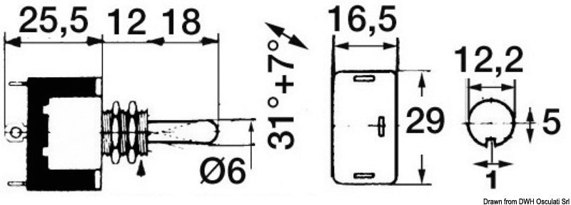 Interruttore 2 scatti