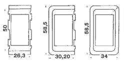 CORNICE TERMINALE DX/SX