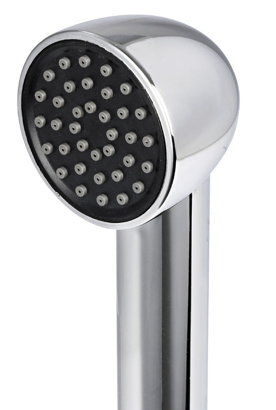 Box doccia Elissa inox-doccia Keji tubo nylon 2,5m