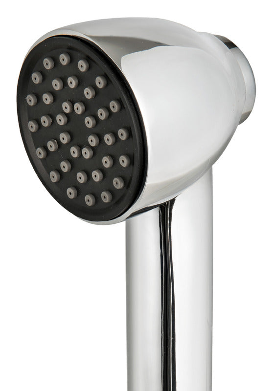 Box doccia Elissa inox con doccia tubo PVC 4 m