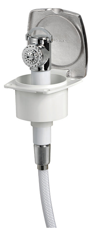 Doccetta New Edge Inox tubo PVC 2,5 m