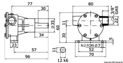 Pompa Nauco FPM005 da 3/8