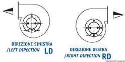 Ventilatore centrifugo acc. 24 V 0,12 kW 6 A LD