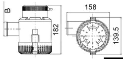 Pompa di sentina ad immersione G3500 12 V