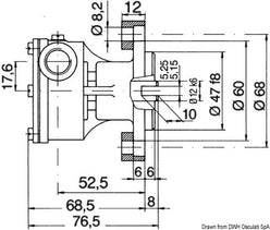 Pompa Nauco FPR038/034 bocche 3/8