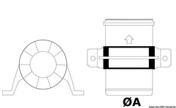 Aspiratore/ventilatore Attwood 3,3 m³ 12 V