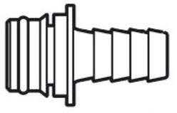 Portagomma diritto Ø mm 19